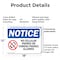 Signmission No Cellular Phones Or Camera, 18 in W x Rectangle, Plastic OS-2PACK-NS-P-1218-L-14435 - alternate 8
